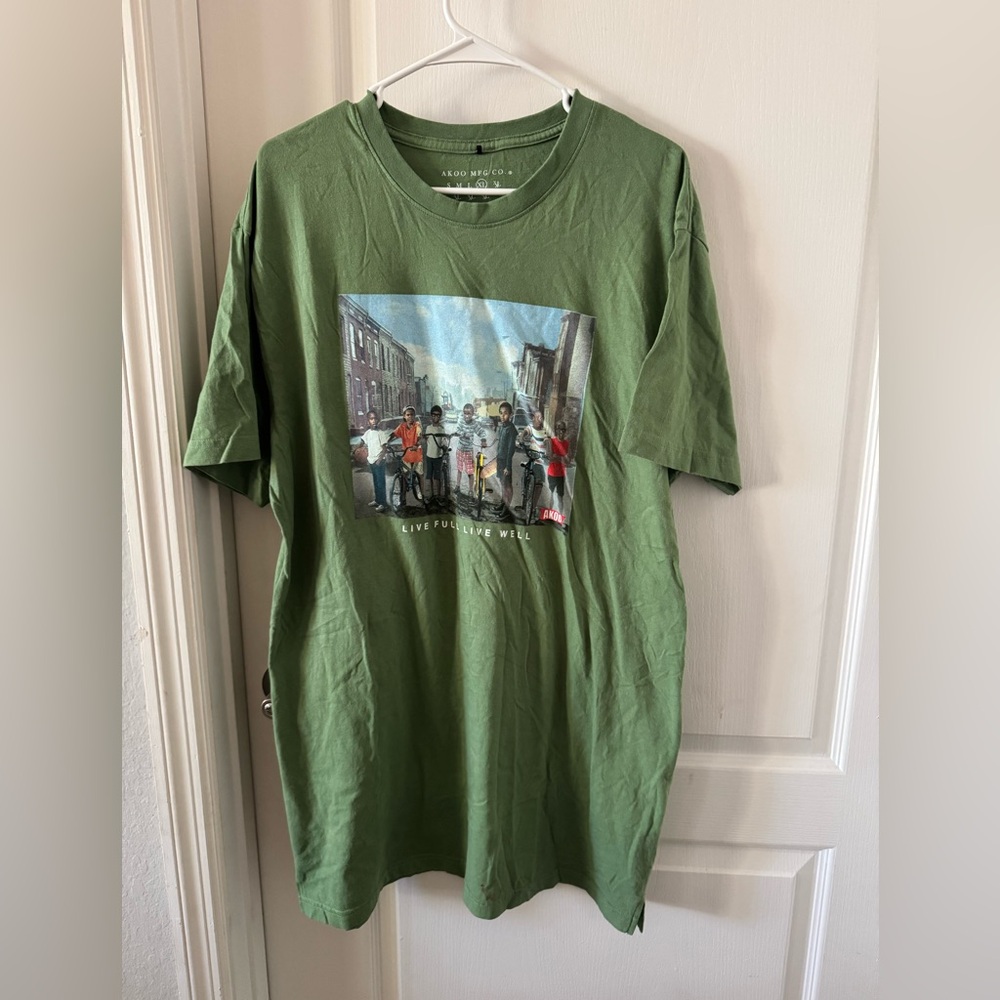 Green Graphic T-Shirt